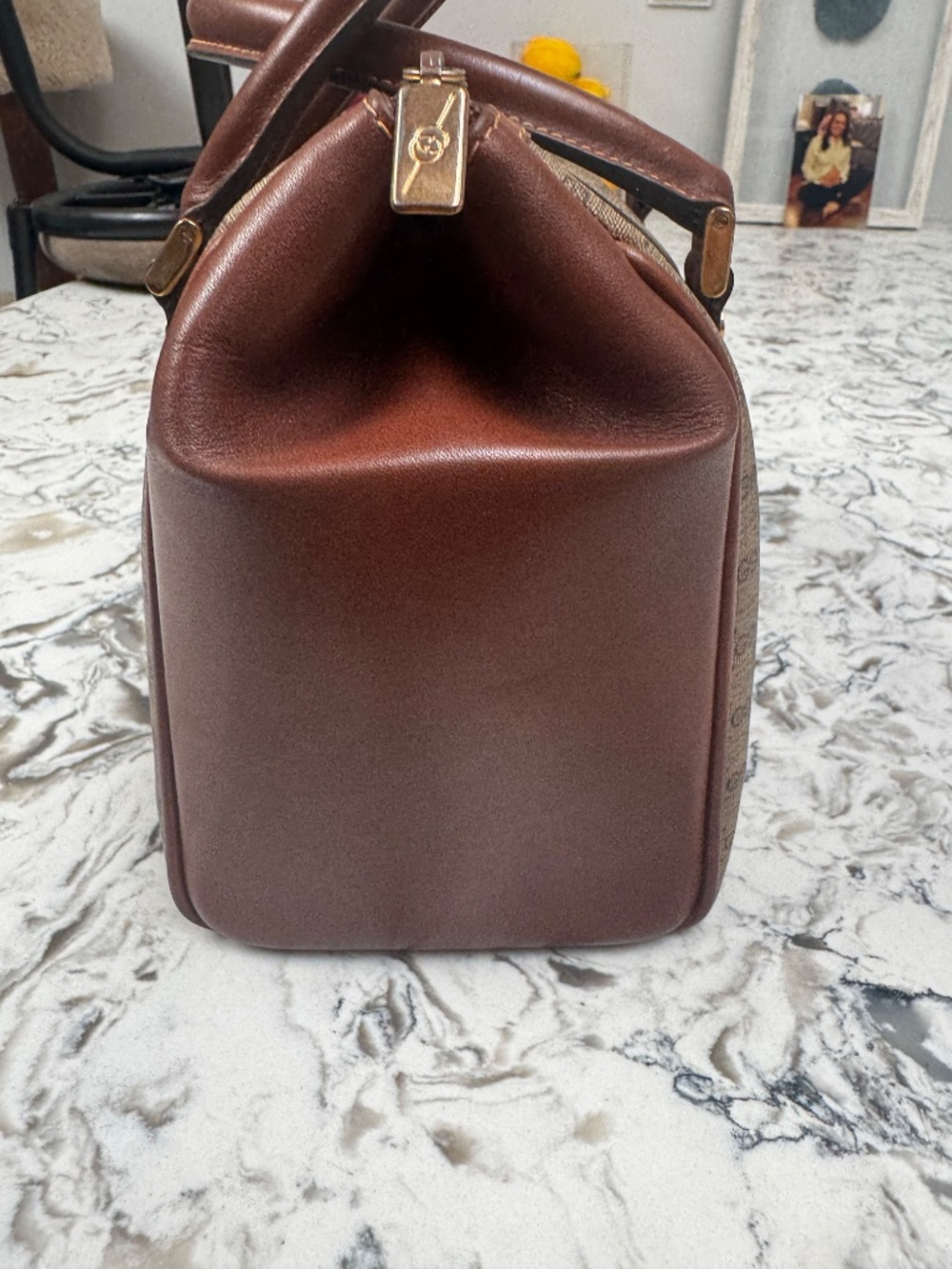 Price drop !!!!Vintage Gucci Micro GG Supreme canvas Boston bag - Picture 3 of 9